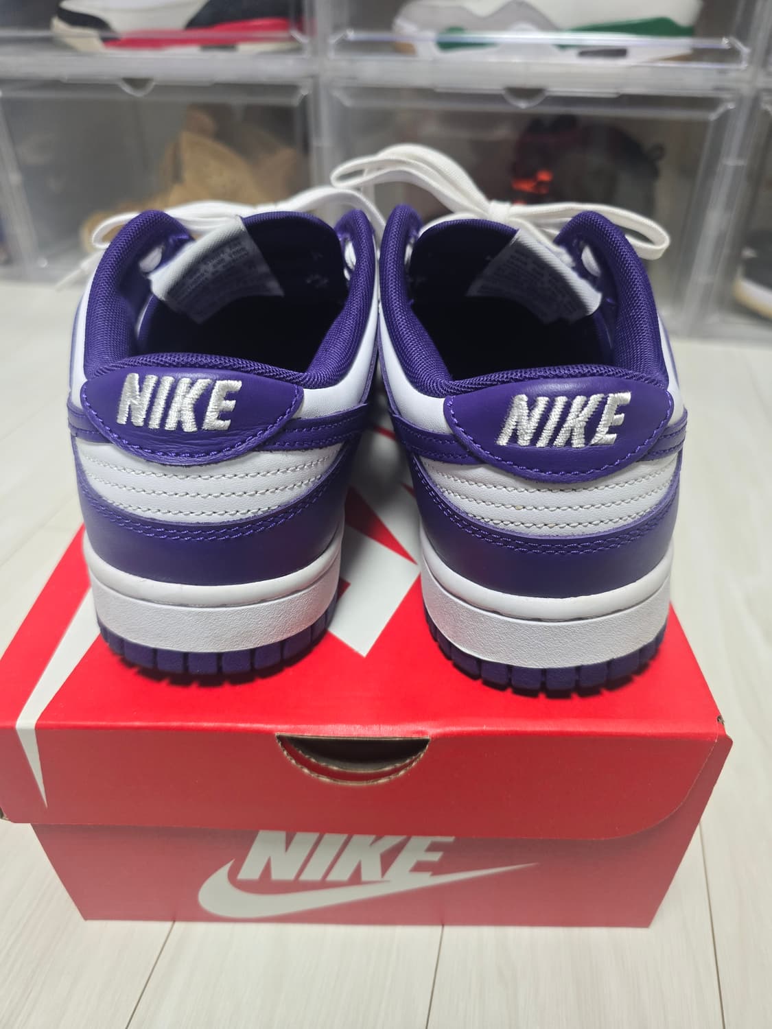 나이키 덩크 로우 코트 퍼플  상품이미지2