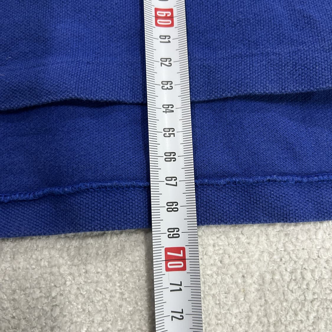 폴로 랄프로렌 블루 반팔 폴로티 숫자3 패치 s 상품이미지6