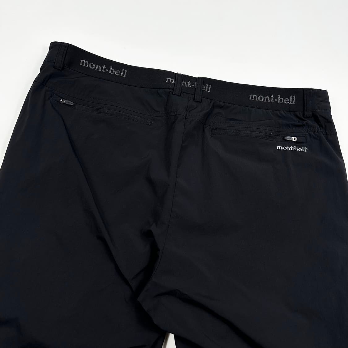 몽벨 트레이닝 마운틴 블랙 우븐팬츠 (38인치) 상품이미지5