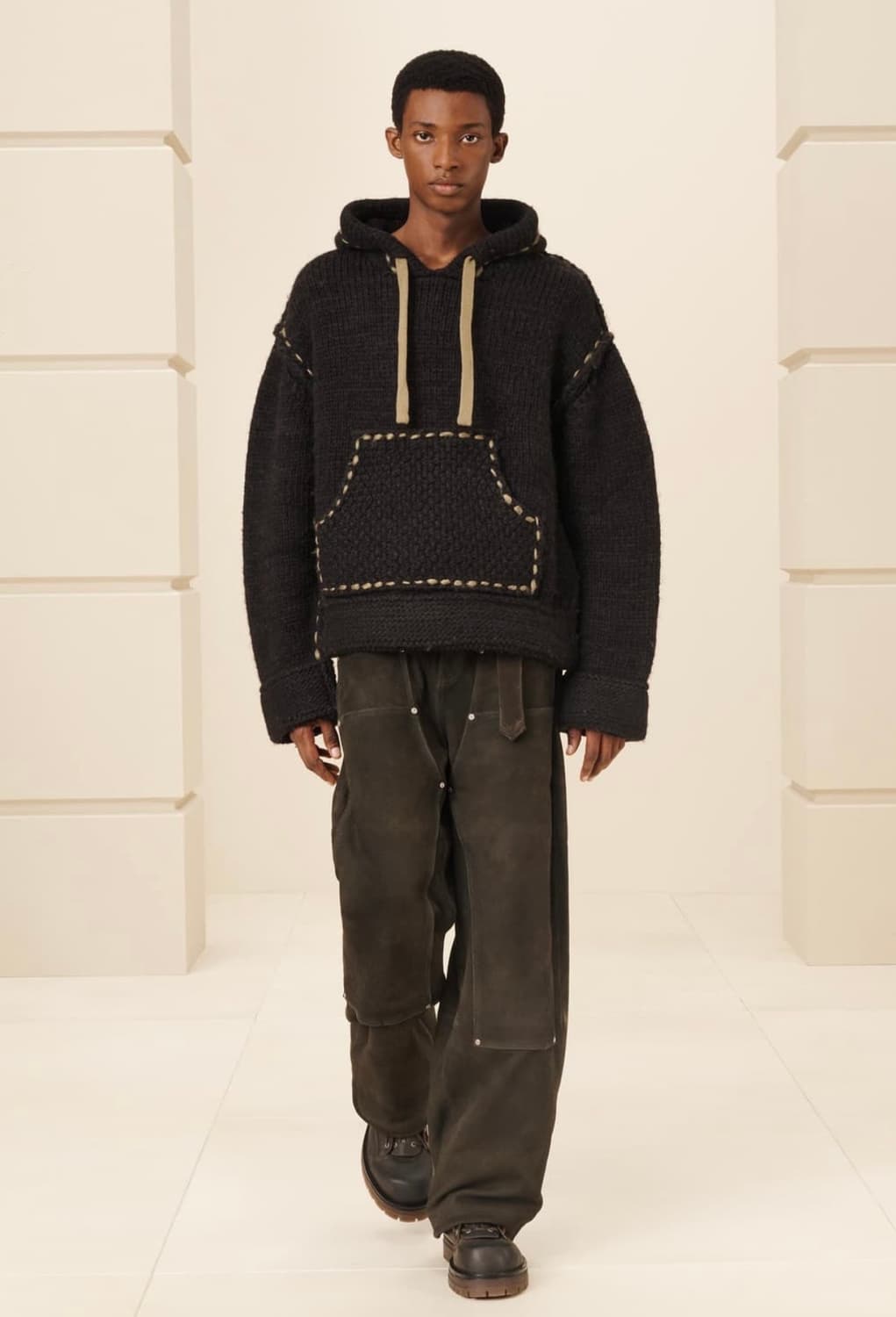 자라 서플라스 니트 후드 L-XL 상품이미지2