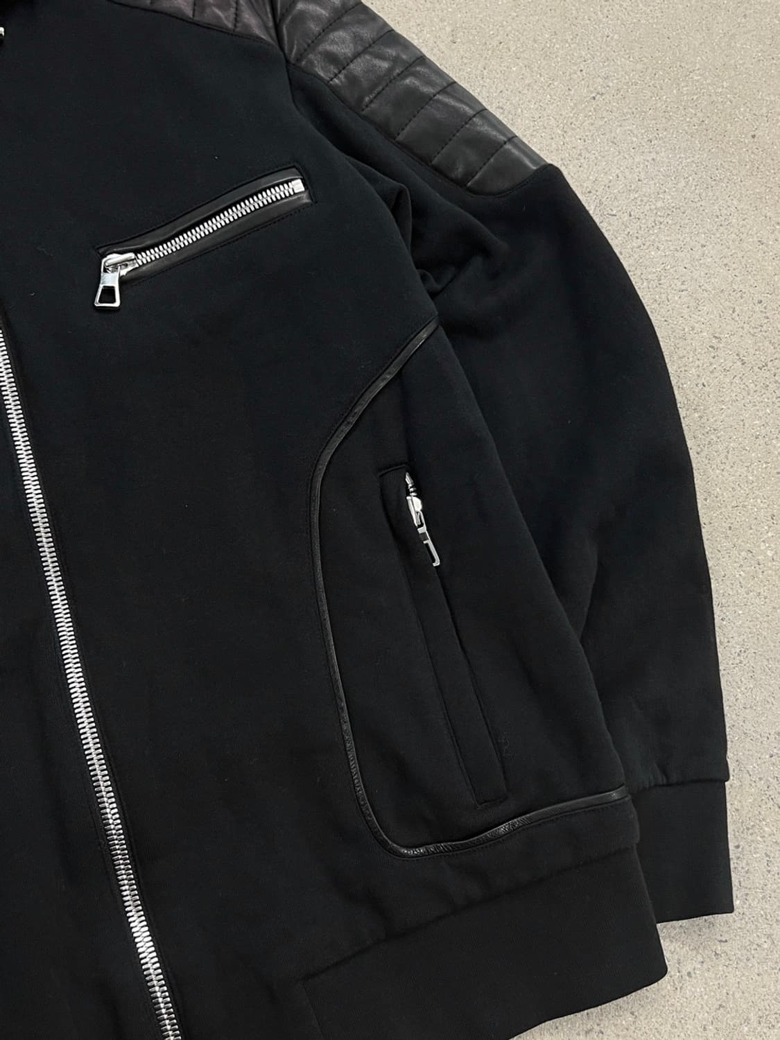 발망 X H&M 패널 바이커 후드집업 상품이미지5