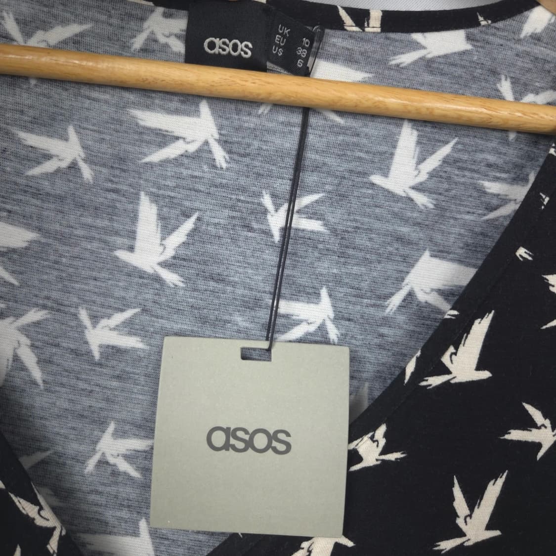여S asos 아소스 영국브랜드 브이넥 랩 원피스 상품이미지2