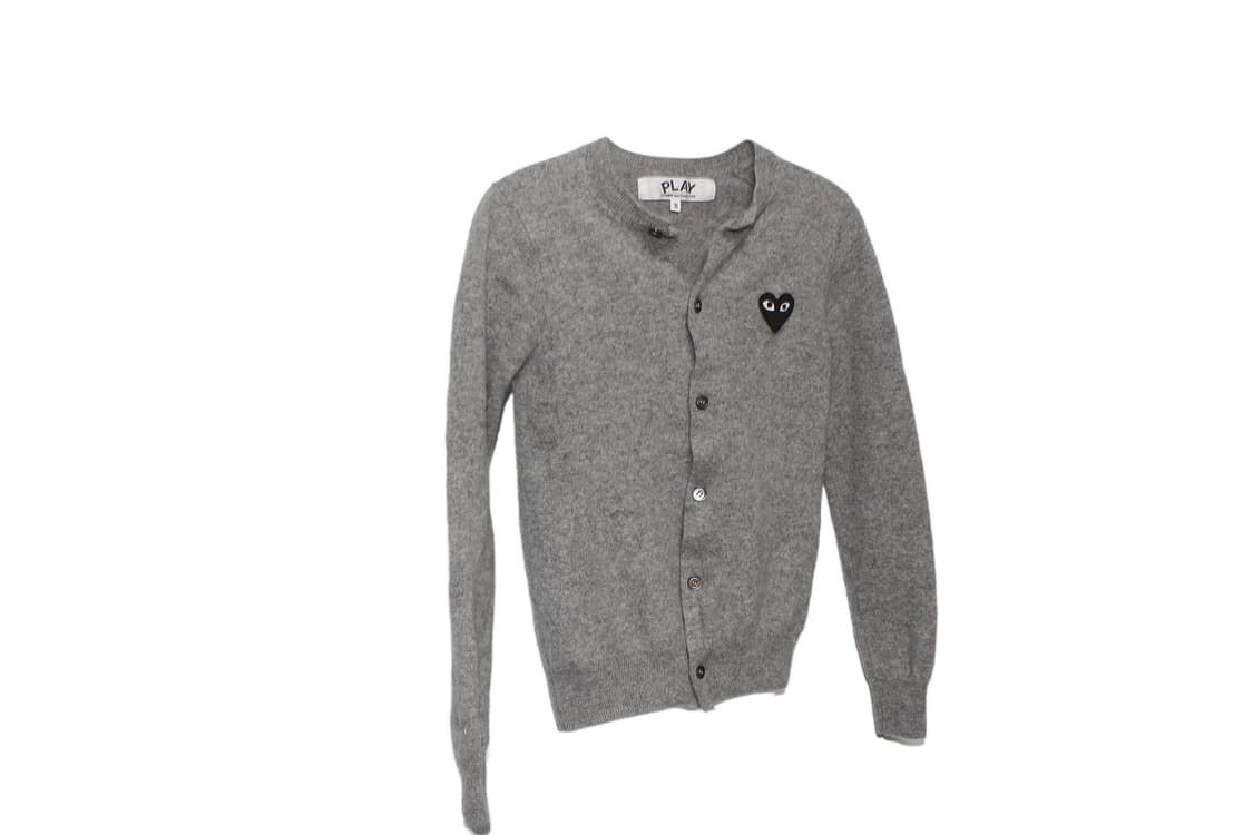 꼼데가르송 블랙하트 가디건 상품이미지2