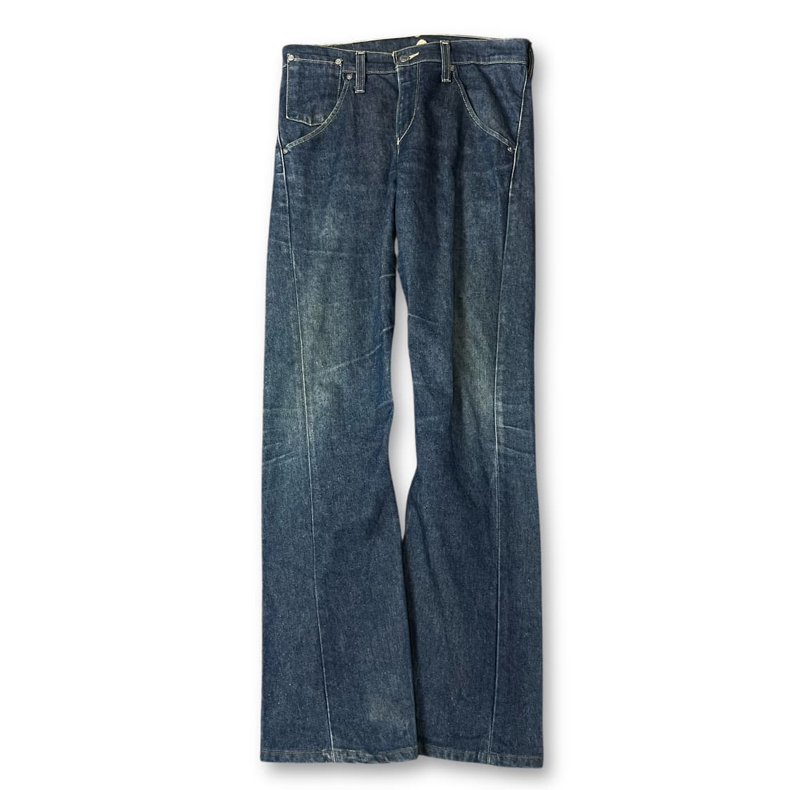 (30) 리바이스 엔지니어드 중청 워싱 데님 팬츠 부츠컷 상품이미지1