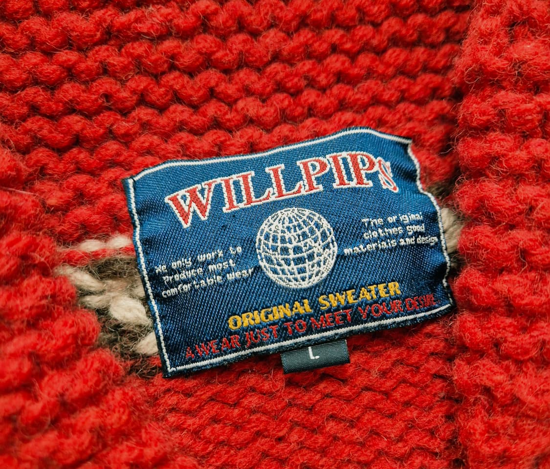일본 WILLPIPS인디언 패턴 코위찬 성인L 상품이미지4