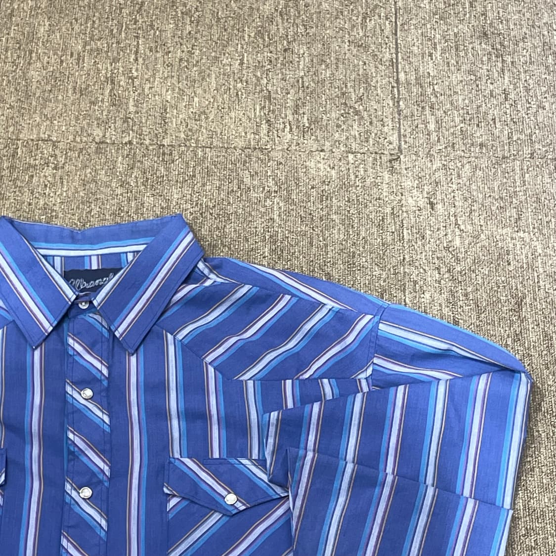 Wrangler 랭글러 스트라이프 웨스턴 셔츠 상품이미지2