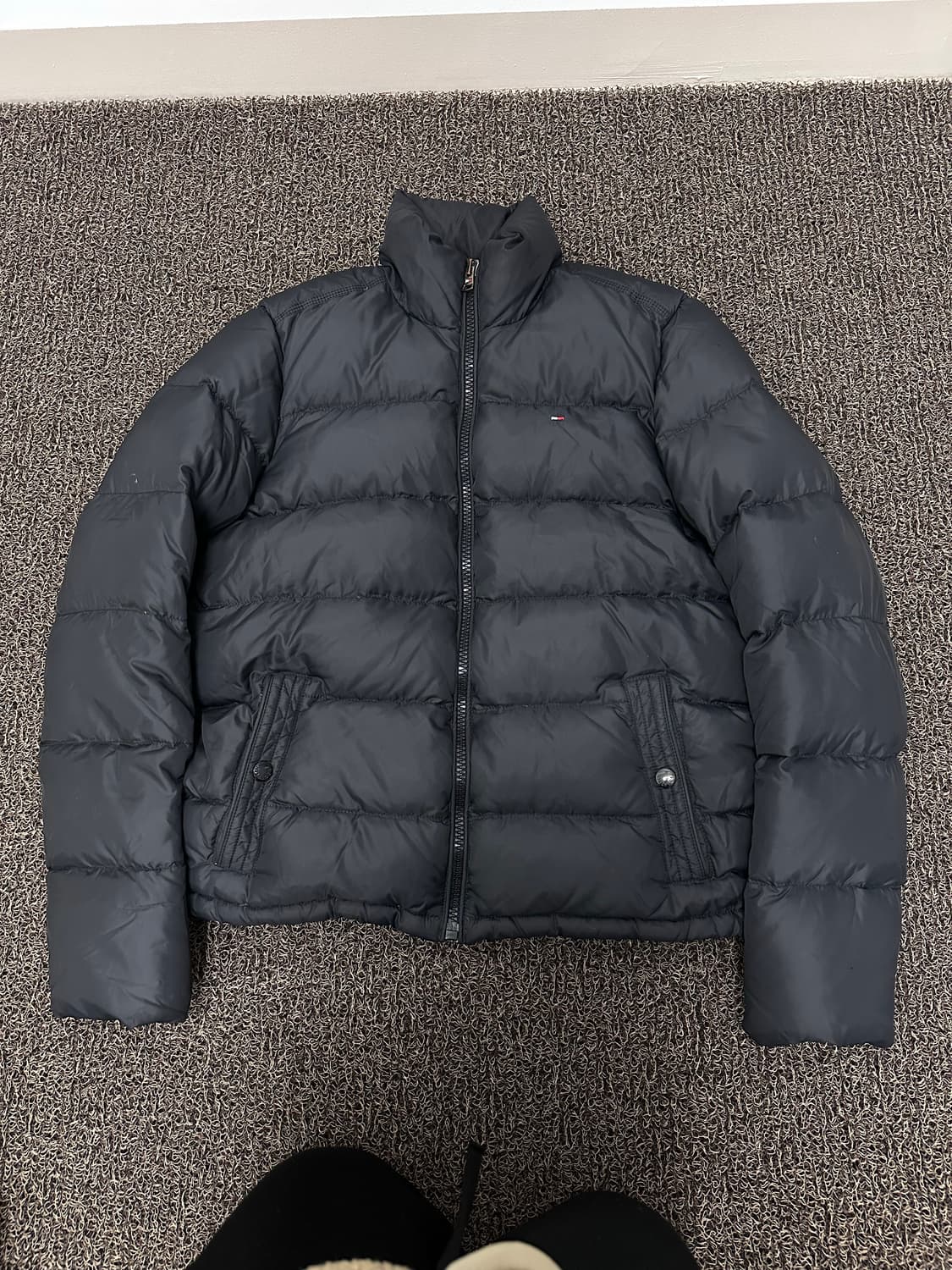타미힐피거 구스다운 패딩 블랙 S 상품이미지1