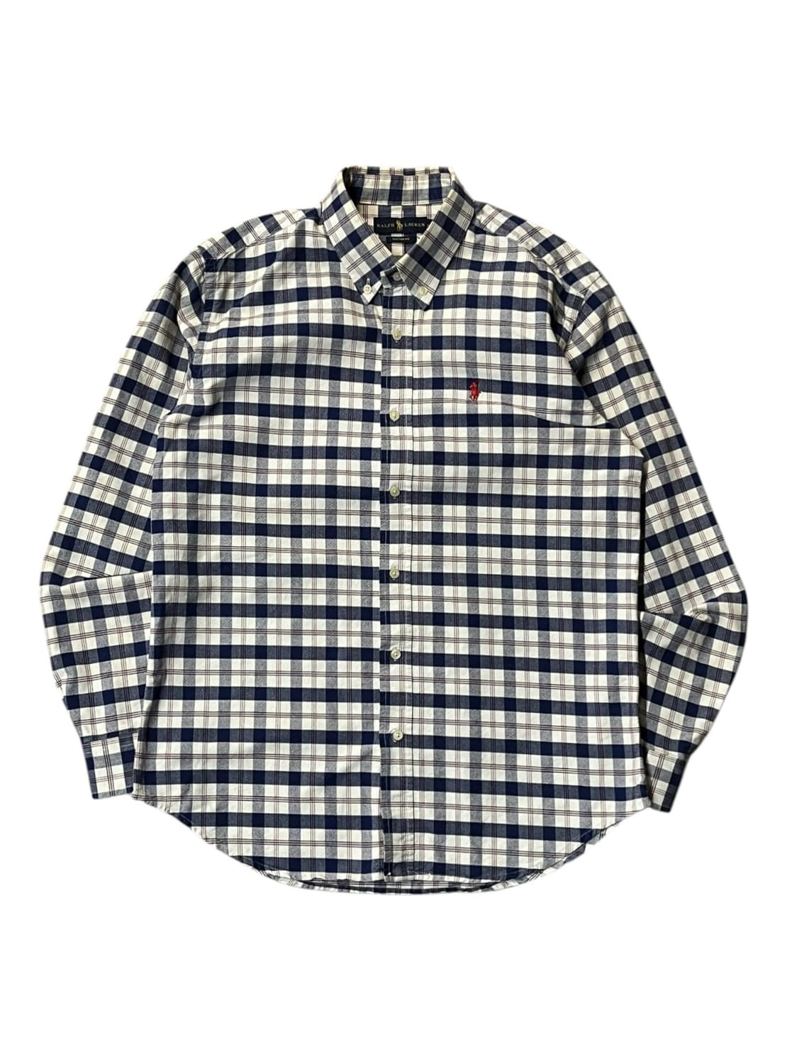 폴로 랄프로렌 체크 셔츠 네이비 L #csz1927 상품이미지3
