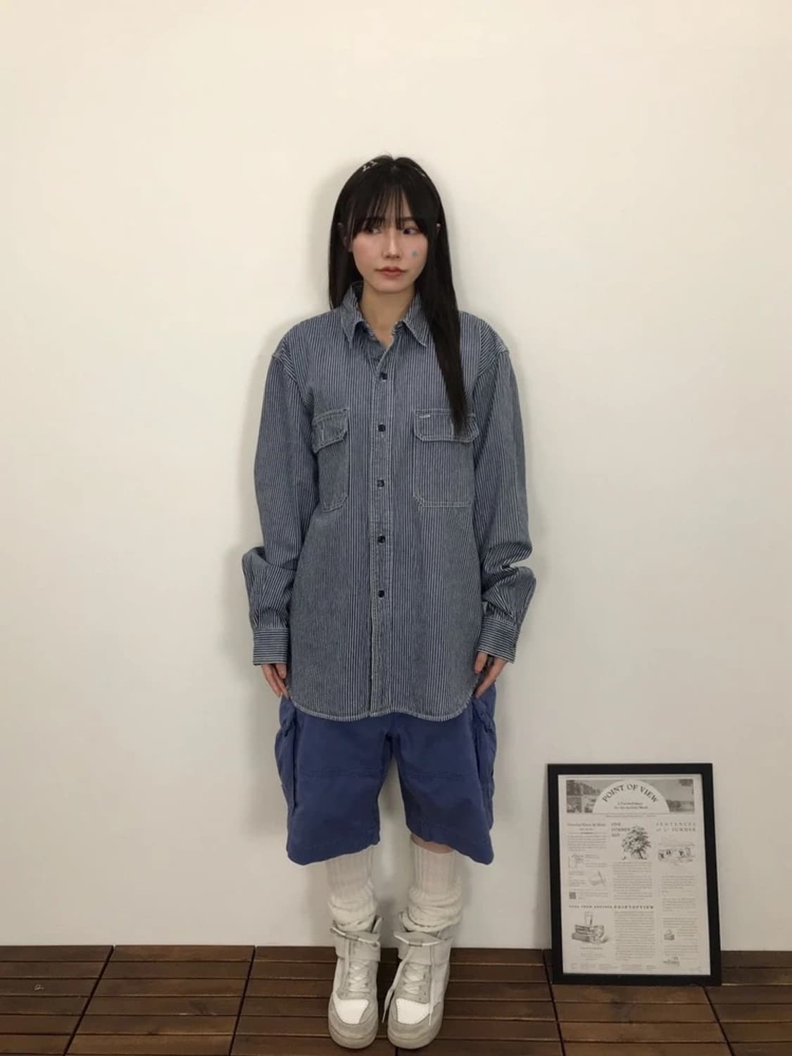 Right On Stripe Work Shirt 상품이미지1