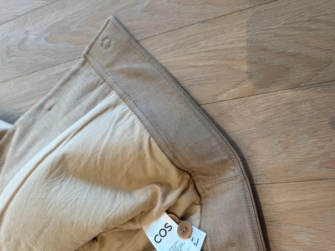 COS 베이지컬러 코튼 자켓 EUR 36 상품이미지9