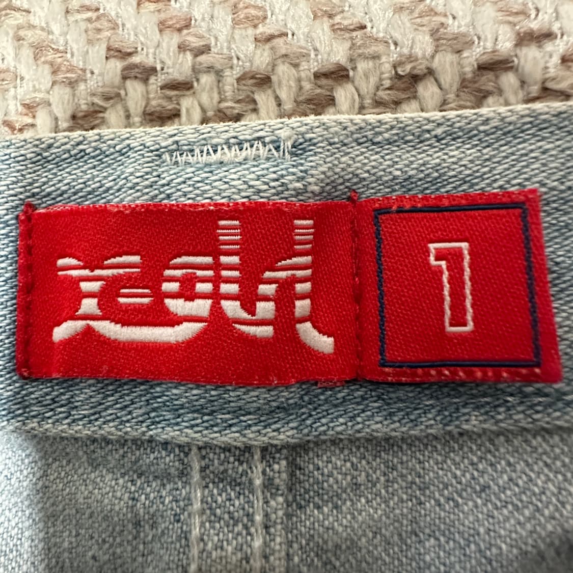 X-GIRL japan made denim skirt 상품이미지4