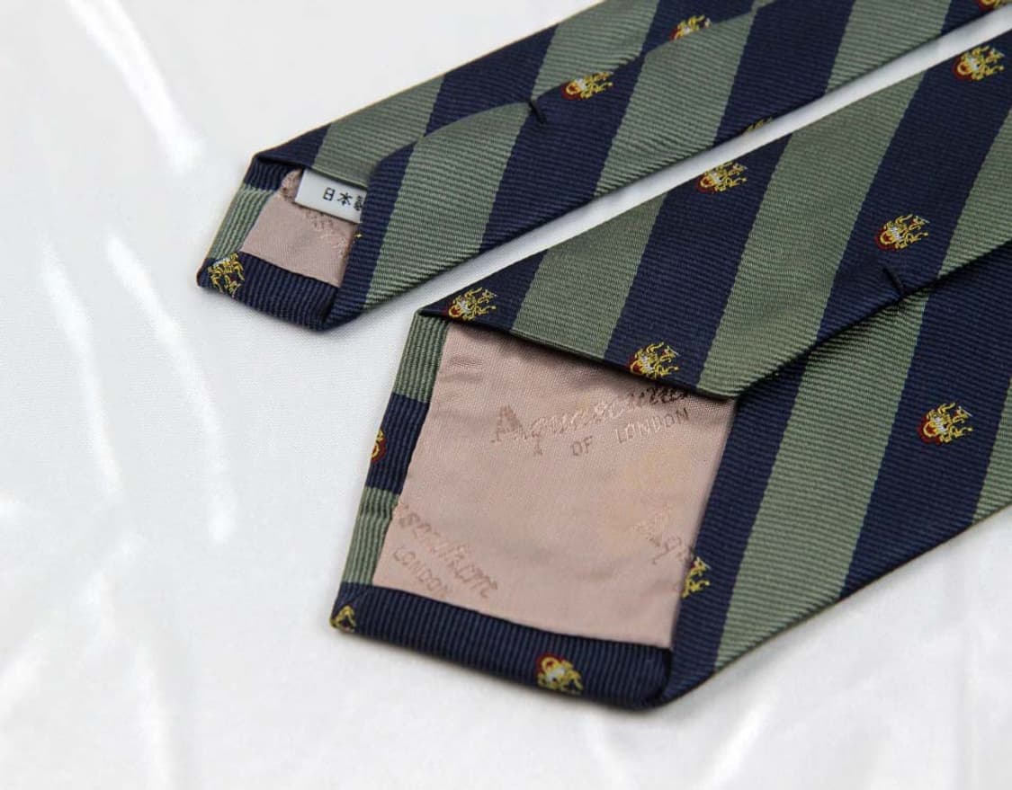 아쿠아스큐텀 8.4cm A+등급 남자 명품 넥타이 상품이미지4