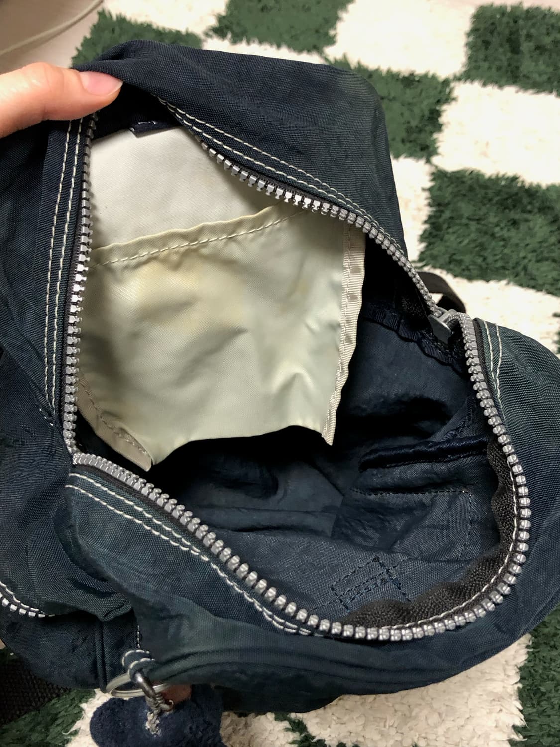 키플링 미니 백팩 네이비 상품이미지2