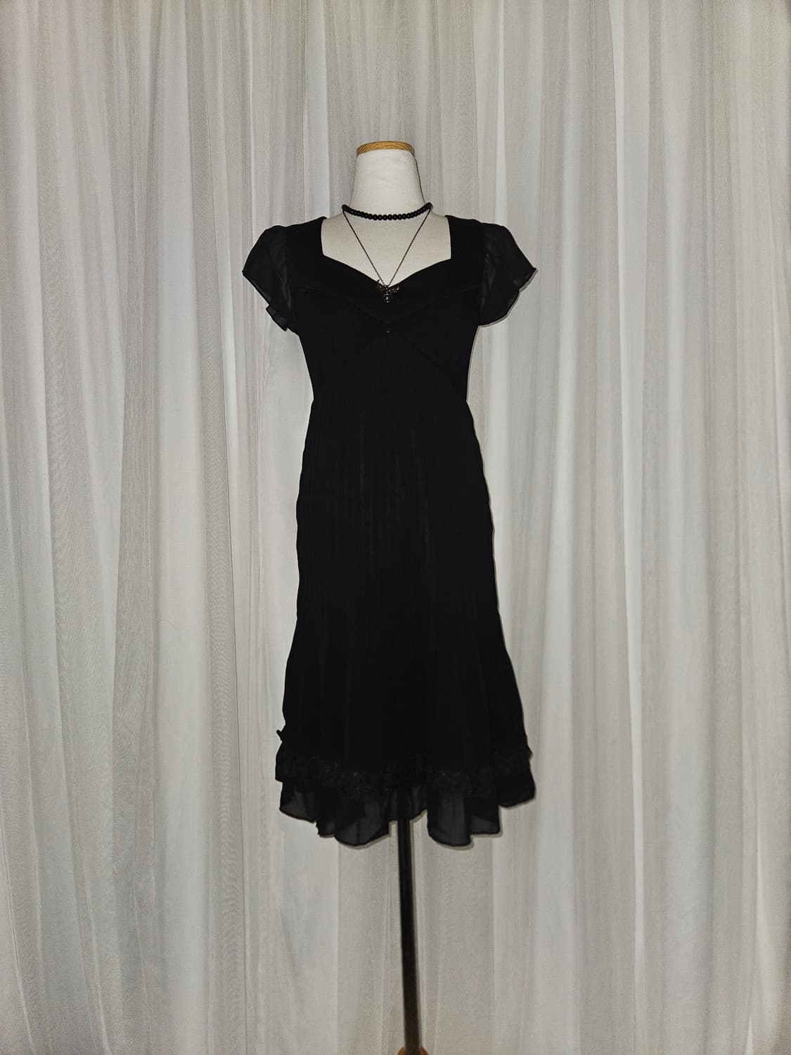 durer 블랙 슈슈룬 바닐라 히메 드레스 상품이미지1