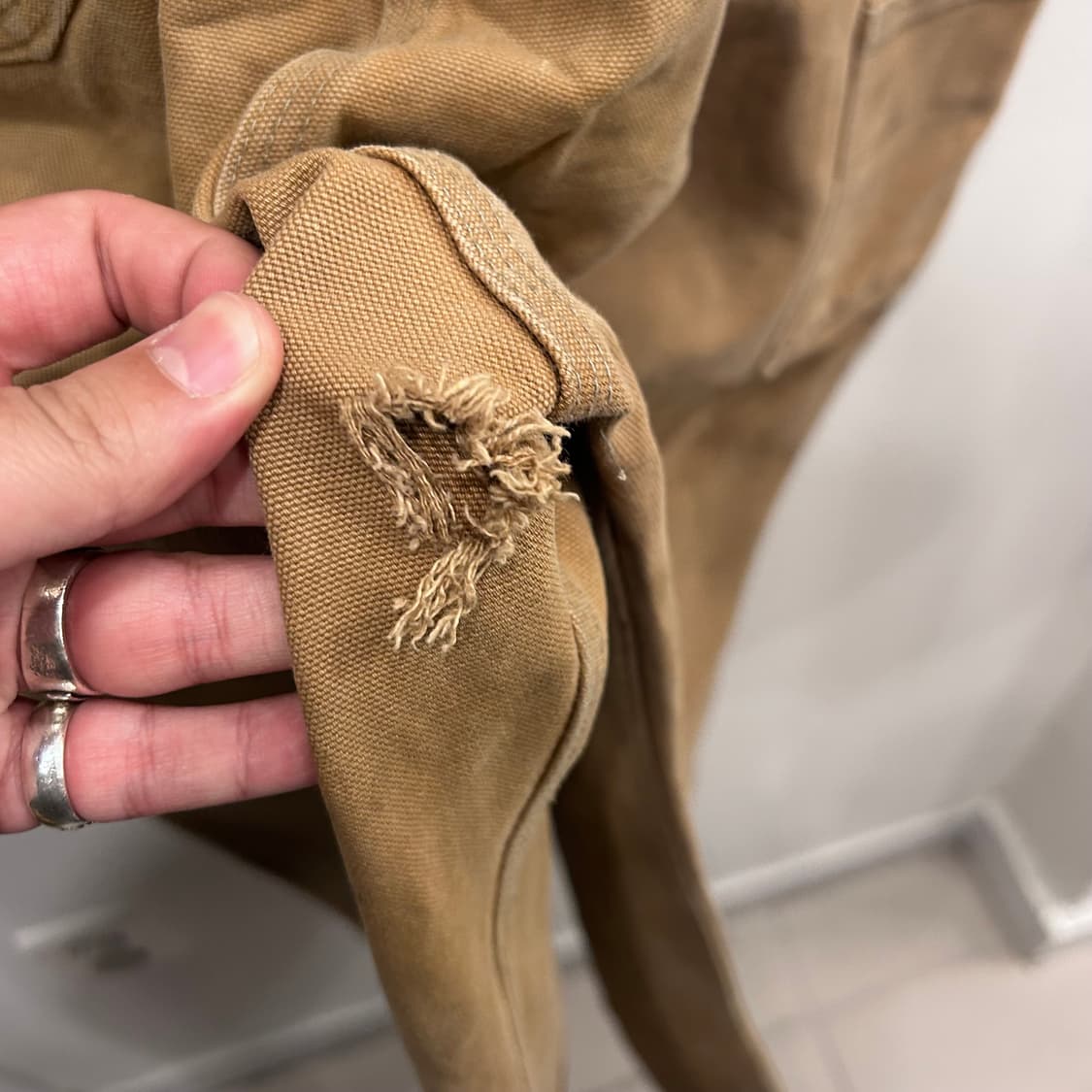 칼하트 워크웨어 더블니 카펜터 오버롤 상품이미지6