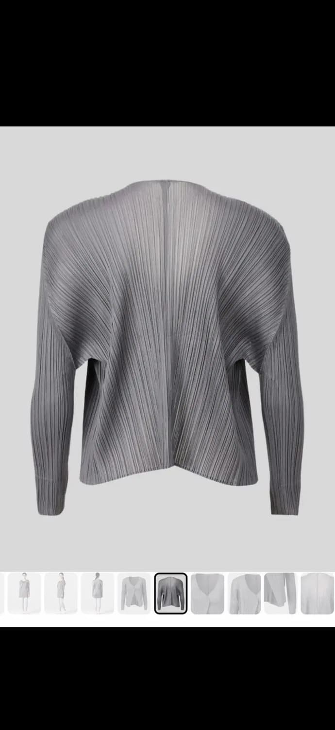 플리츠플리즈 베이직 가디건 상품이미지3