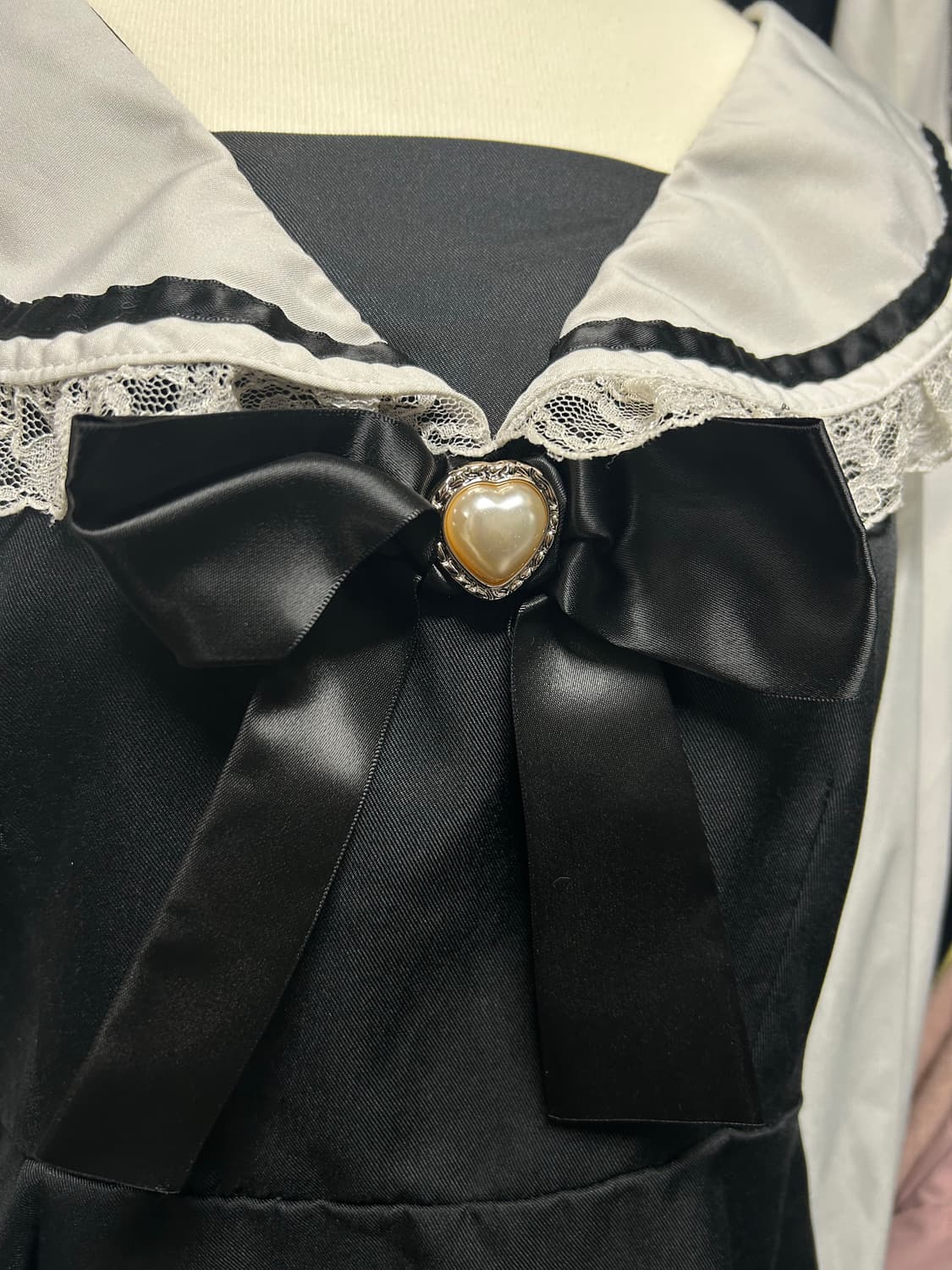 바디라인깔 로리타 로걀 로맨틱 리본 블라우스 상품이미지2