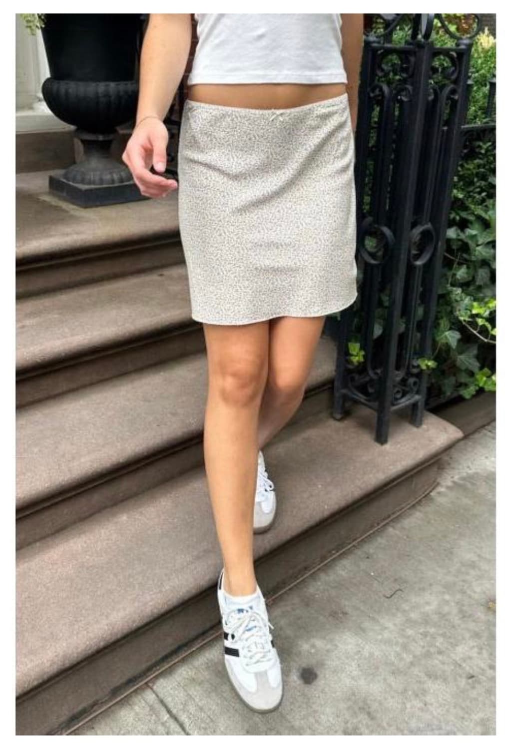 브랜디멜빌 세피아 플로랄 스커트 상품이미지5