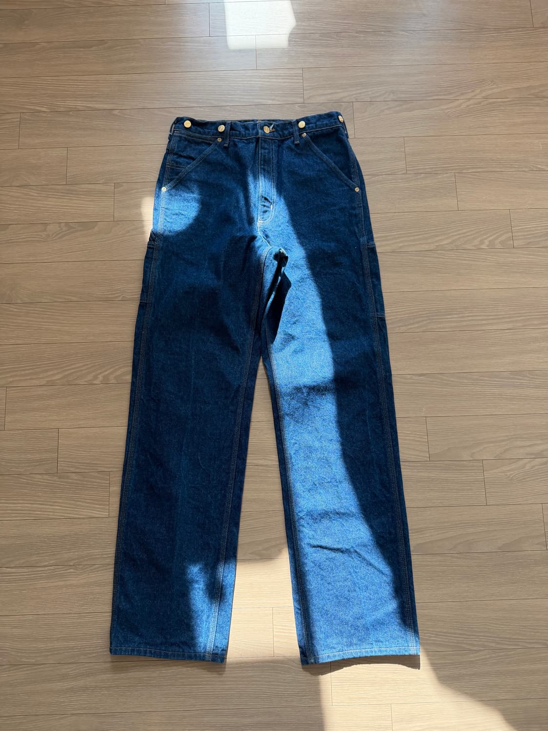 90s 칼하트 데님 b06 싱글니 워크팬츠 상품이미지2