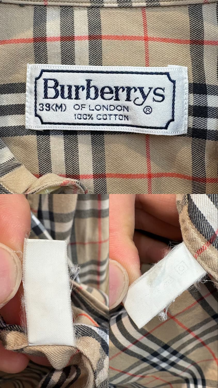 버버리 노바체크 셔츠 상품이미지10