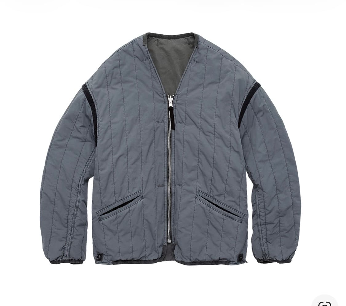 (3) 폴리테루 라이너 자켓 세이지 그레이 제이드 상품이미지1