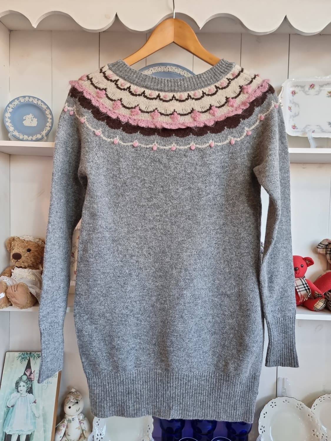 레베카 테일러(Rebecca Taylor) 모리걸 니트 원피스 상품이미지5