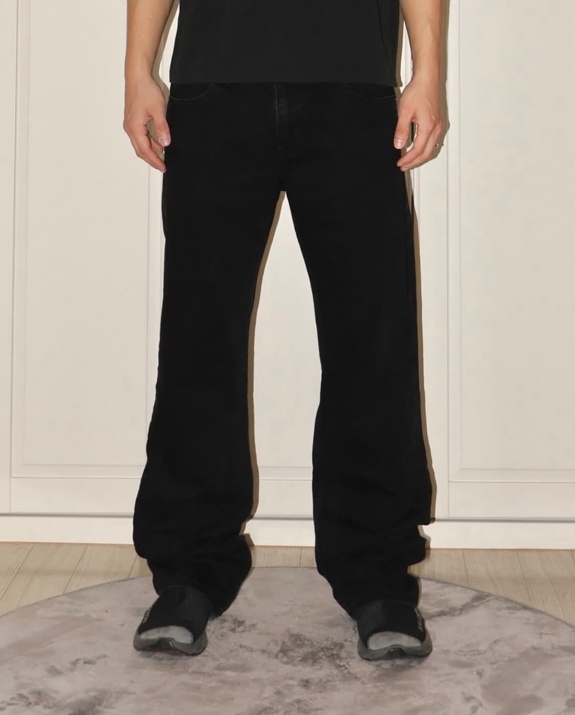 리바이스 569 블랙 데님팬츠 [SE-213] 상품이미지1