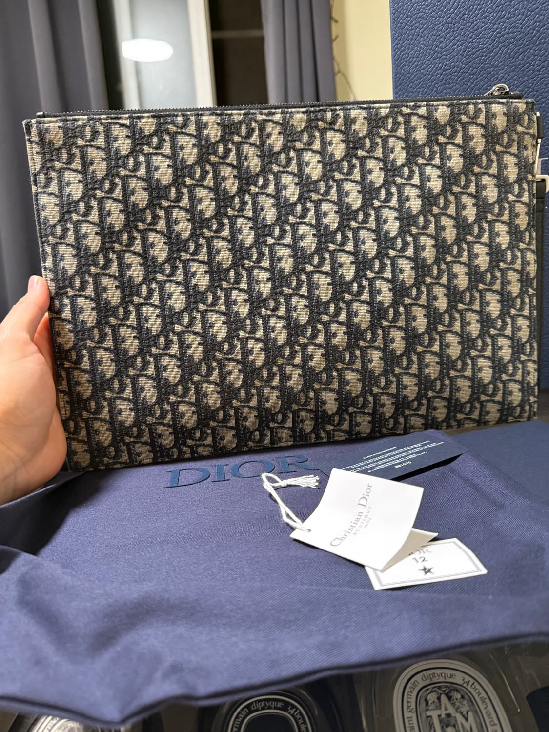 디올 오블리크 A4 클러치백 상품이미지3