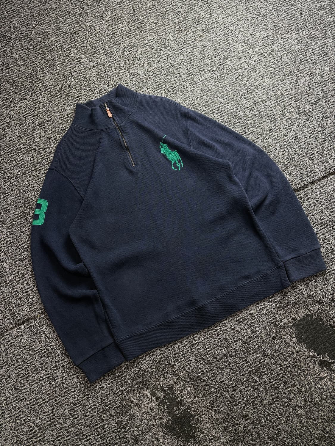 폴로 랄프로렌 빅포니 반집업 니트 3349 상품이미지1