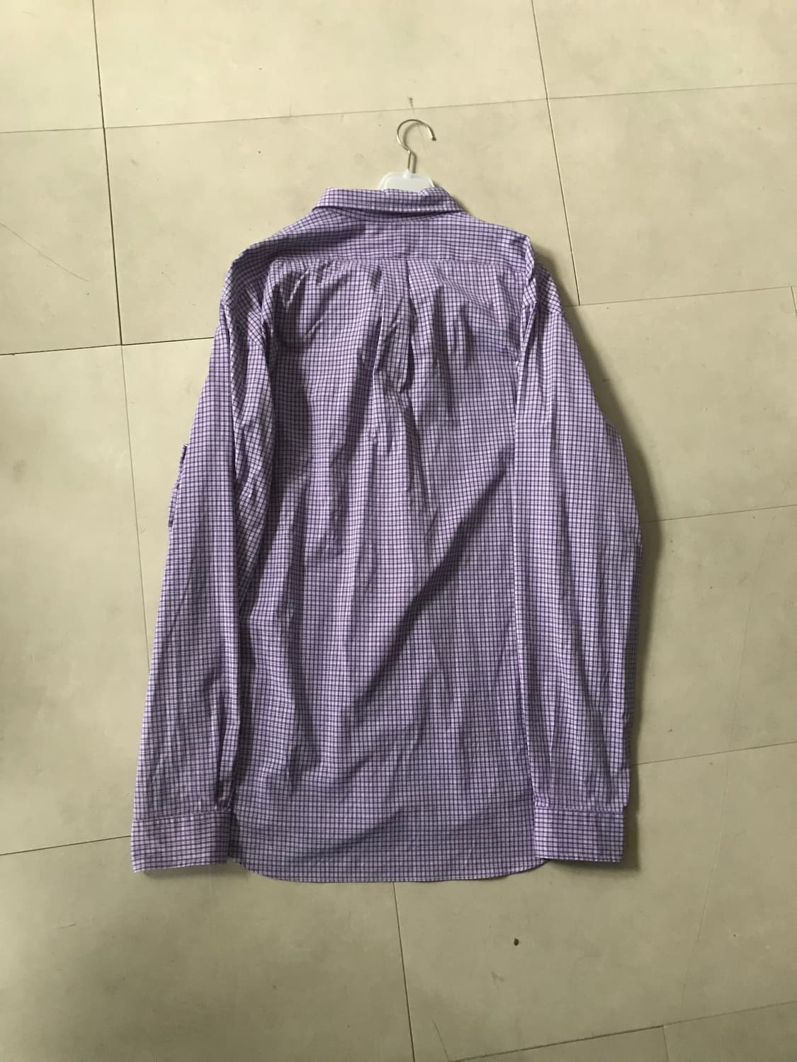 폴로 퍼플 체크셔츠 상품이미지9