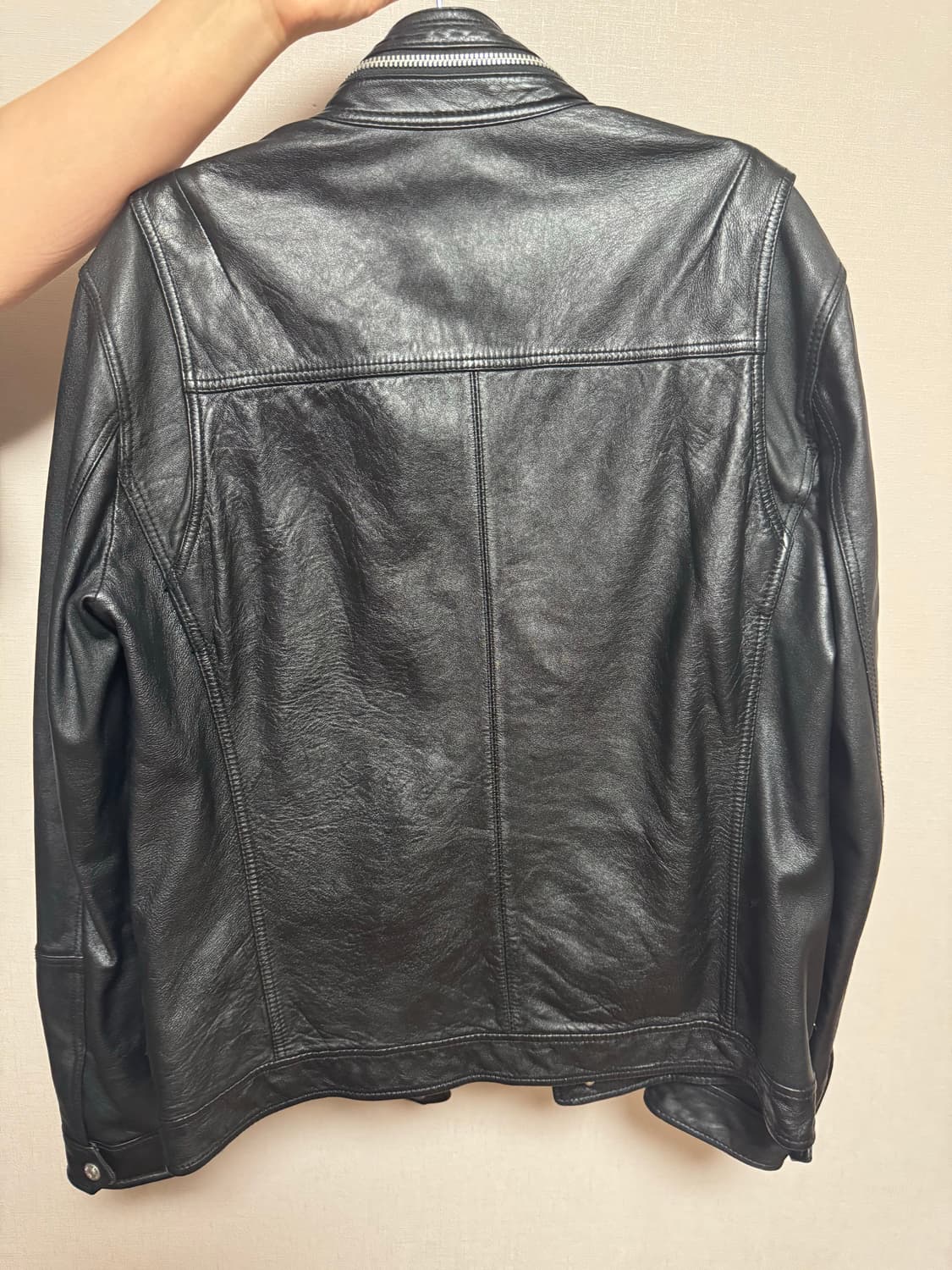 Perry ellis 페리 엘리스 빈티지 양가죽 자켓 사이즈 100 상품이미지2