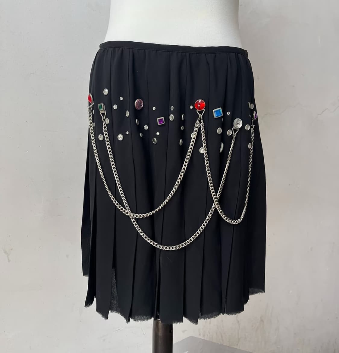 준야와타나베 보석 스커트 S 상품이미지1