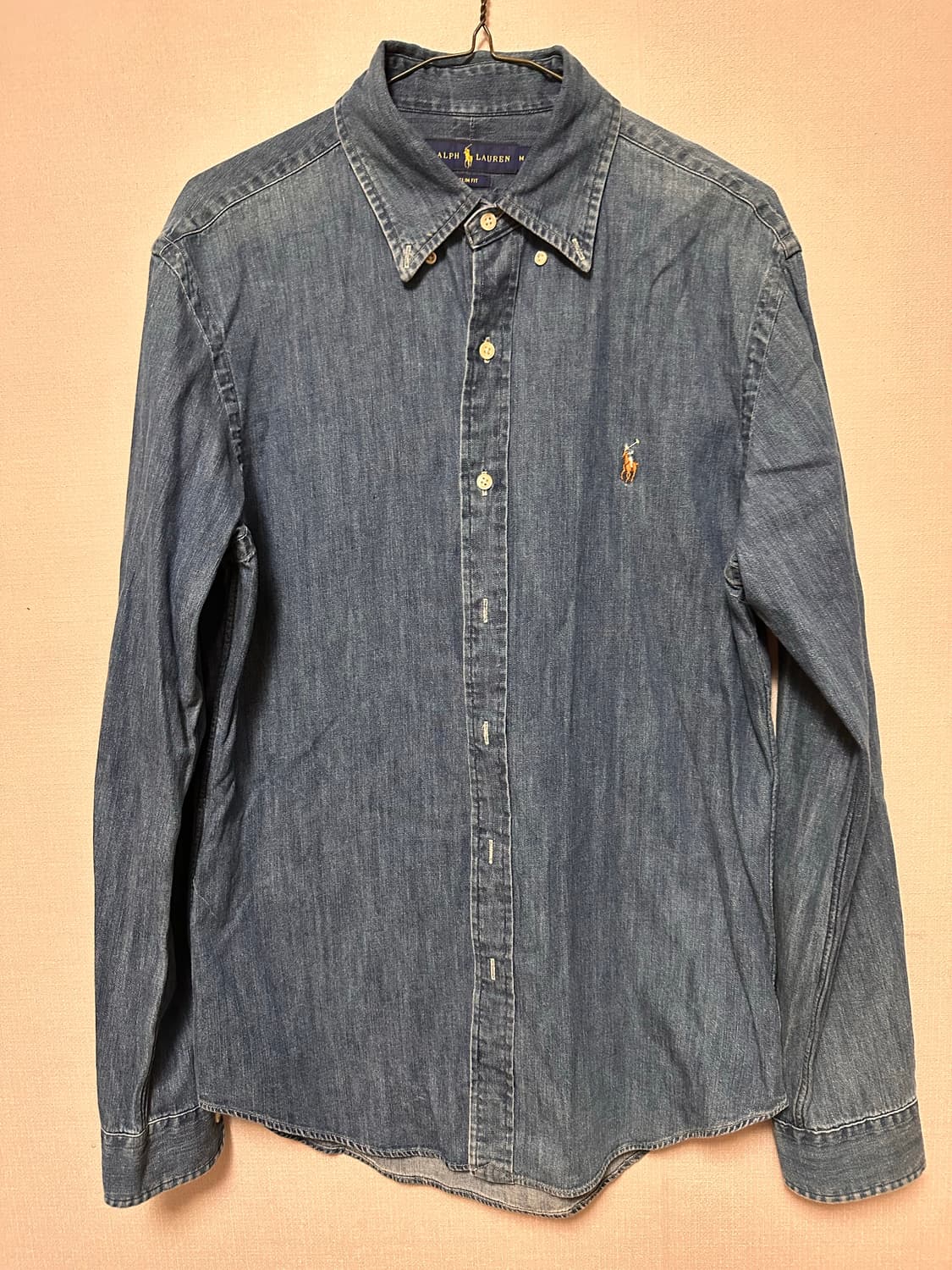 (새상품급!!) 폴로 랄프로렌 데님 셔츠 M 슬림핏ㅗ 상품이미지2