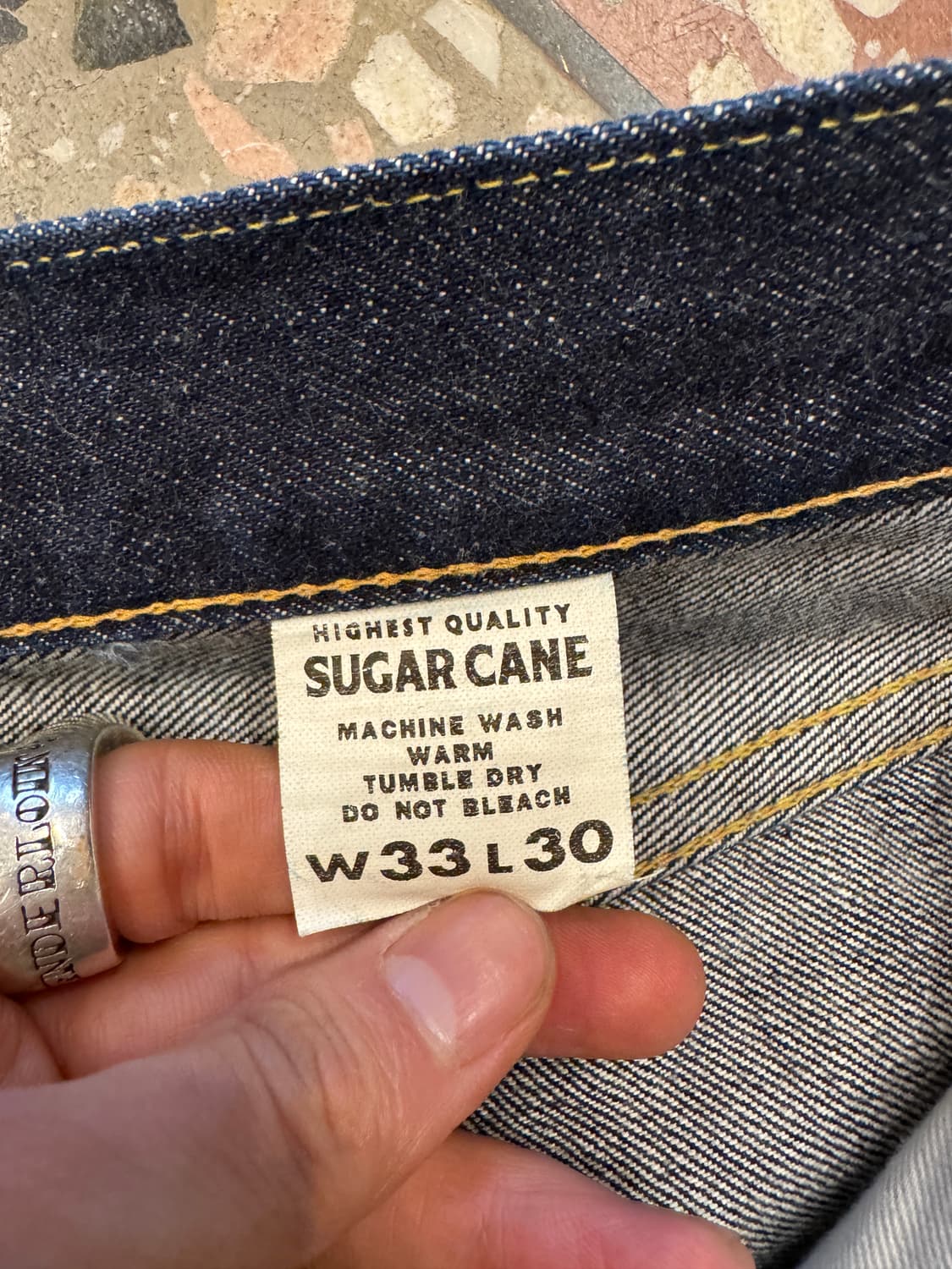 슈가케인 2021 테이퍼드 데님 (33) 상품이미지7