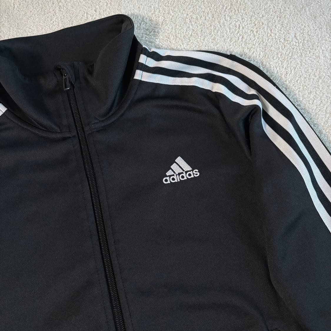 아디다스 블랙 스몰로고 딱붙핏 작사 져지 상품이미지2