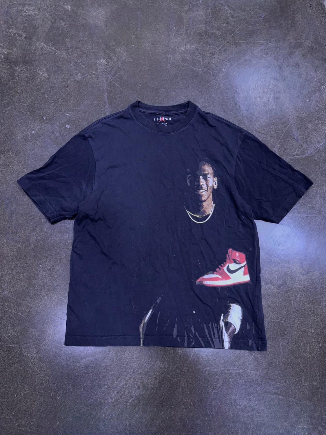 조던 크루넥 마이클 조던 누아르 반팔티 M 상품이미지1