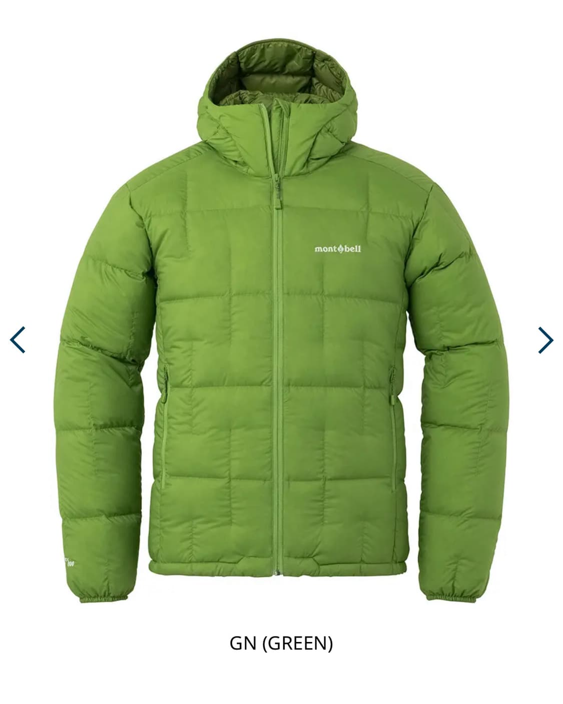 [XL] 몽벨 US 네이지 다운 파카 그린 새상품 _ 미국판 상품이미지1