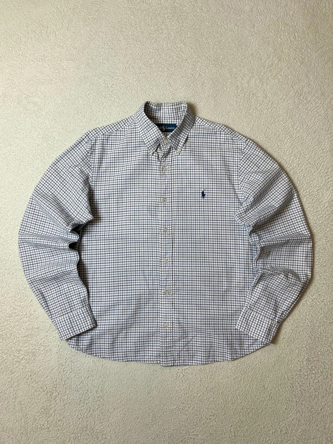 폴로 랄프로렌 00's 잔체크 셔츠 PN6674    상품이미지1