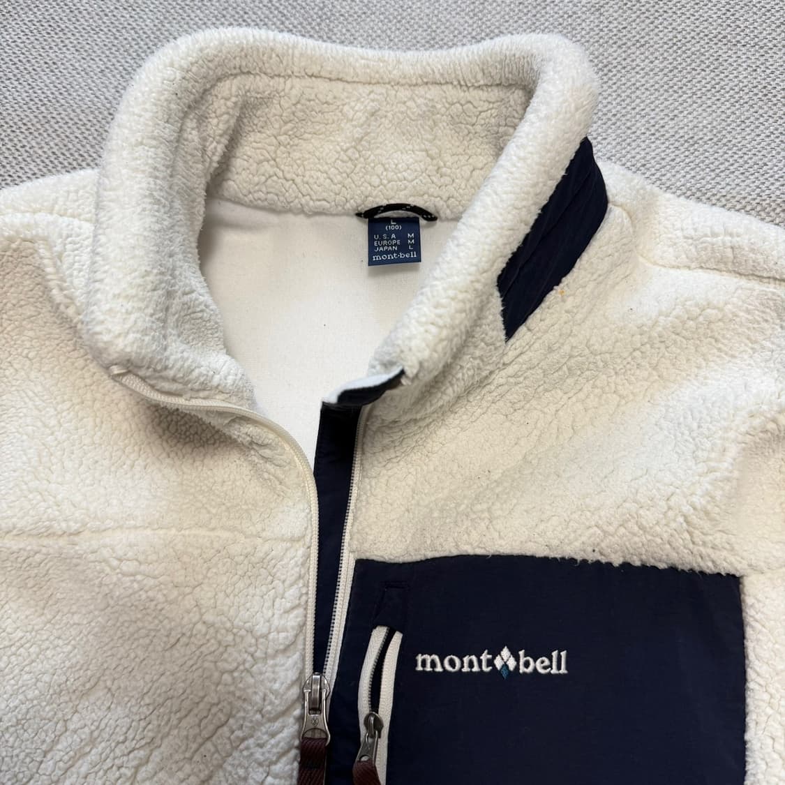 몽벨 다이아몬드 플리스 자켓 상품이미지3