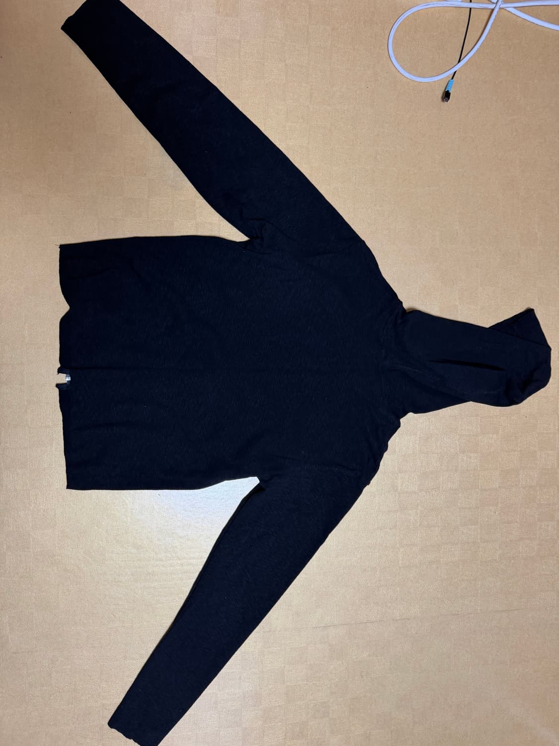 Monoprive 후드집업 블랙 상품이미지2