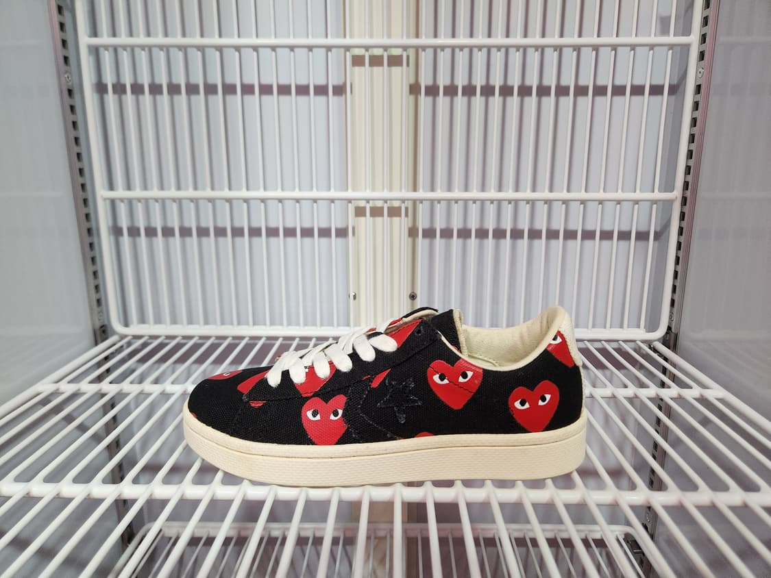 컨버스 X 꼼데가르송 CDG 컨버스 프로레더   220mm 상품이미지1
