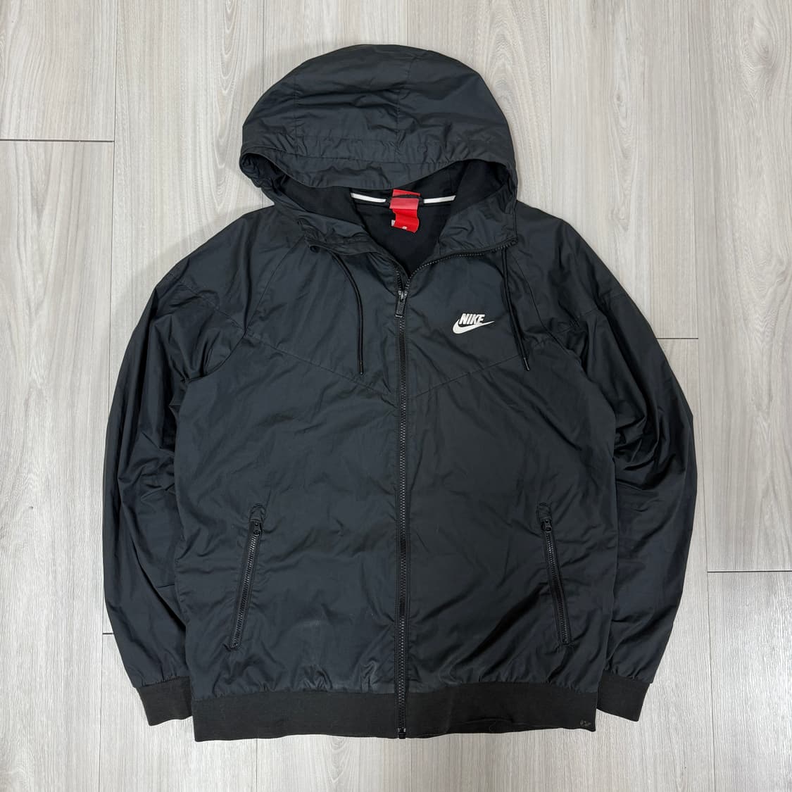 나이키 윈드러너 바람막이 올블랙 상품이미지2