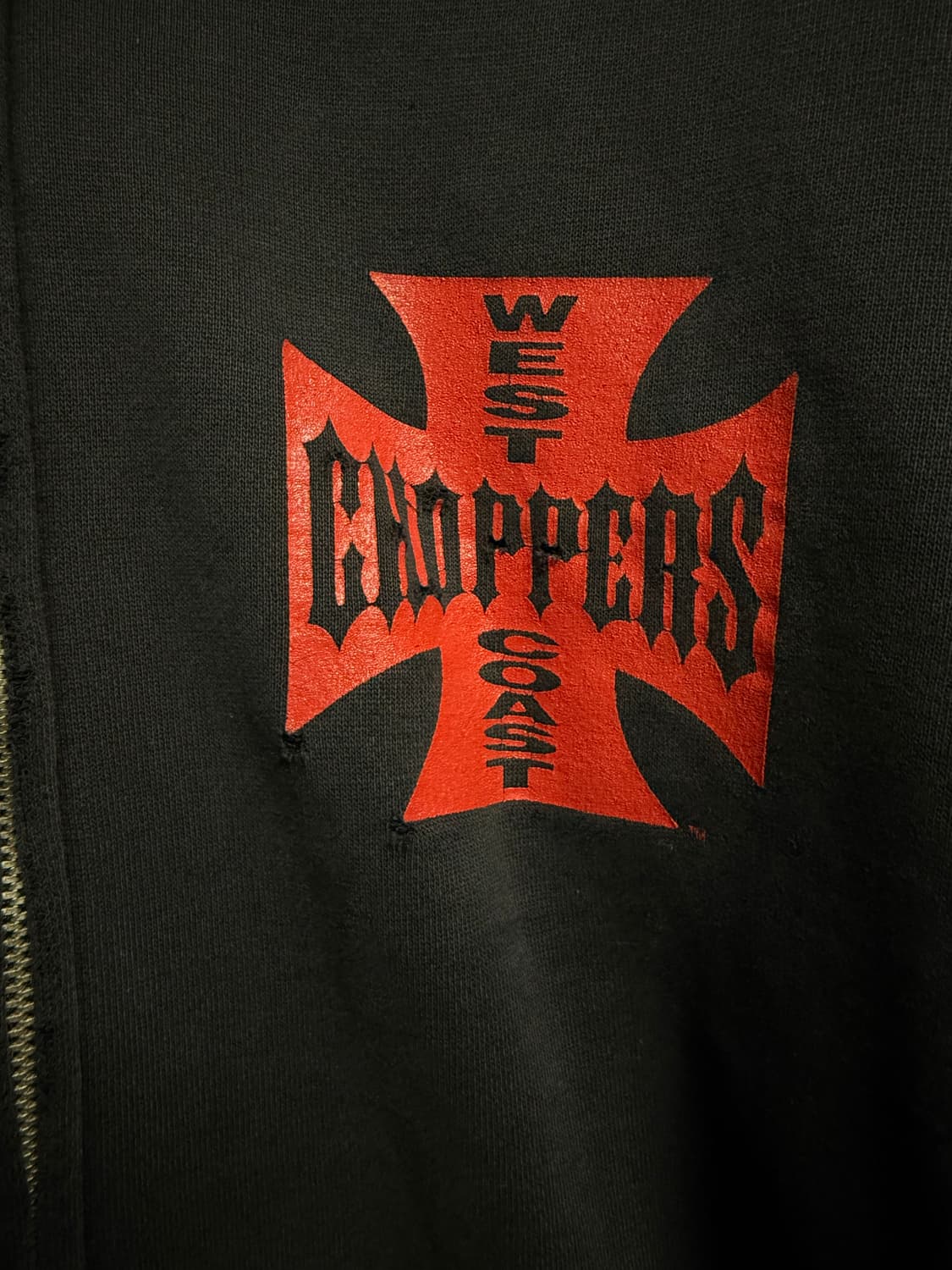 90s OG West Coast Choppers 후드집업 상품이미지3