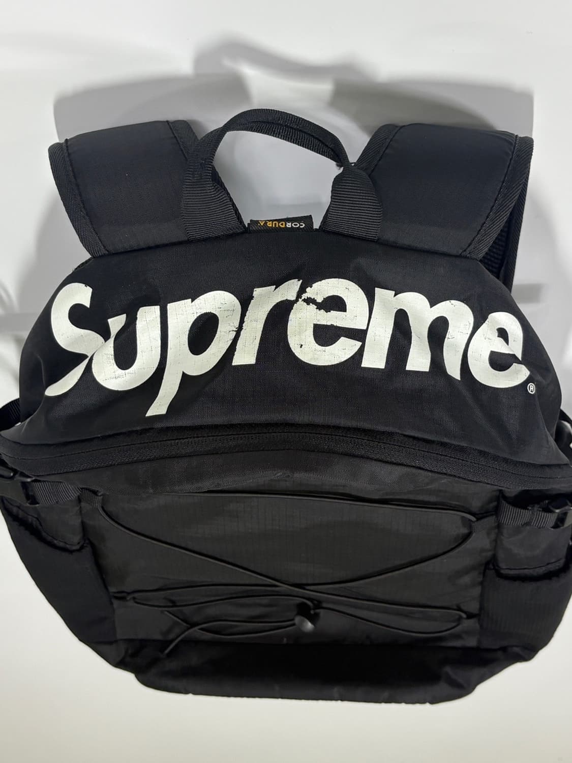 16SS Supreme (슈프림) 코듀라 블랙 백팩 상품이미지3