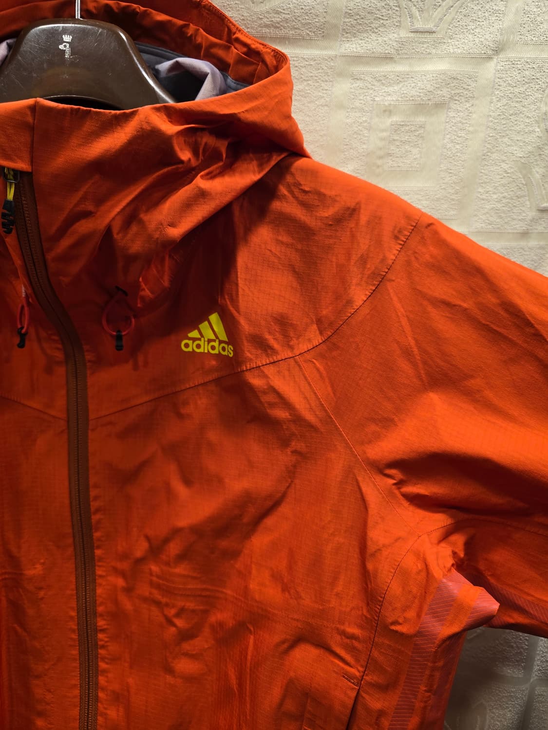 아디다스 테렉스 고어텍스 엑티브 쉘 자켓 레인자켓 100~105 오렌지 상품이미지3