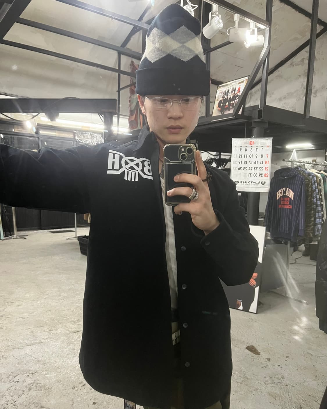 Edwin argyle beanie 상품이미지1