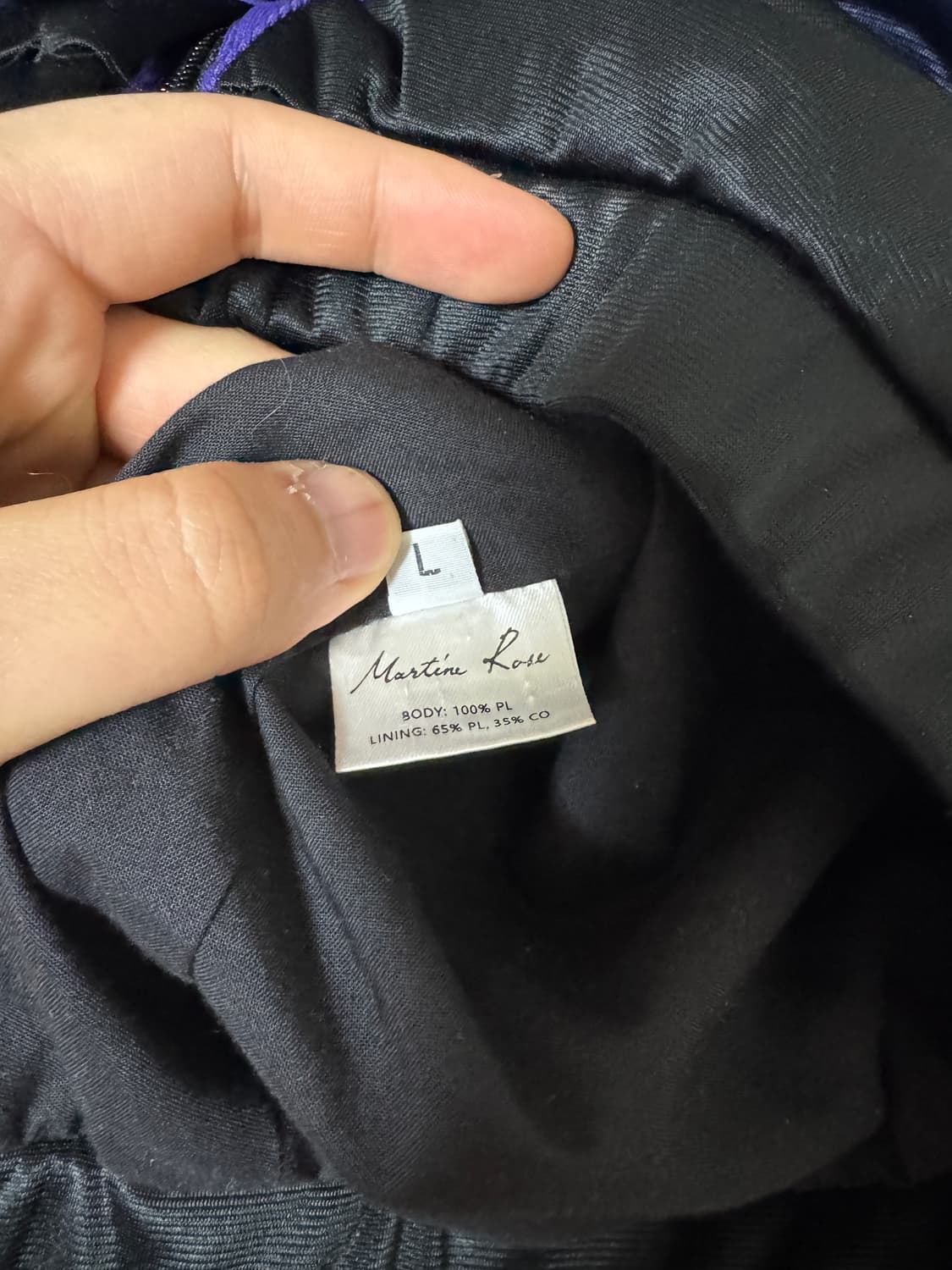 [L] 마틴로즈 트위스트 트랙 자켓 상품이미지7