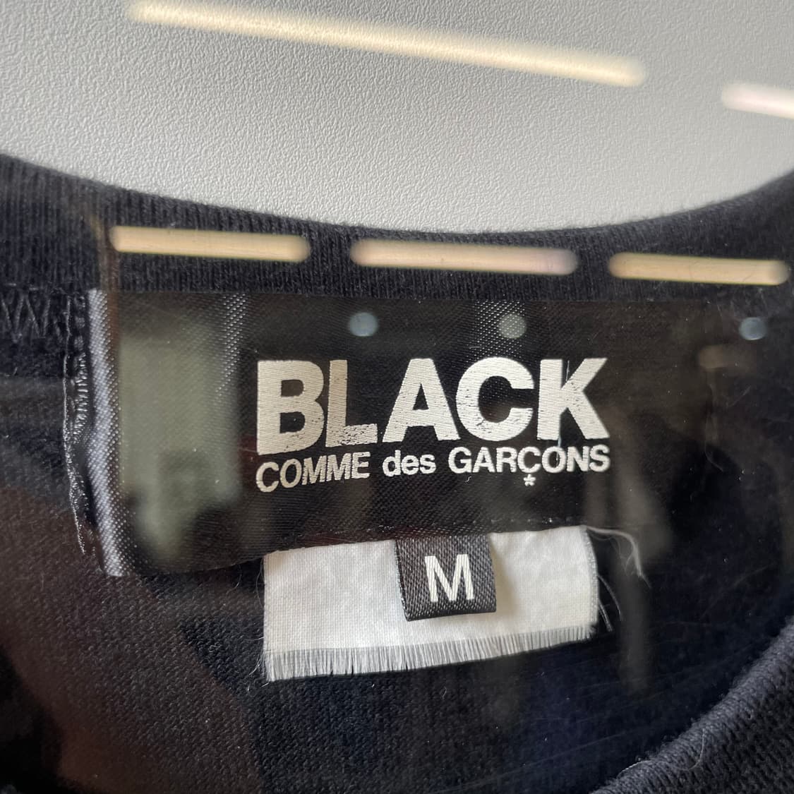 꼼데가르송블랙 반팔 티셔츠 상품이미지8