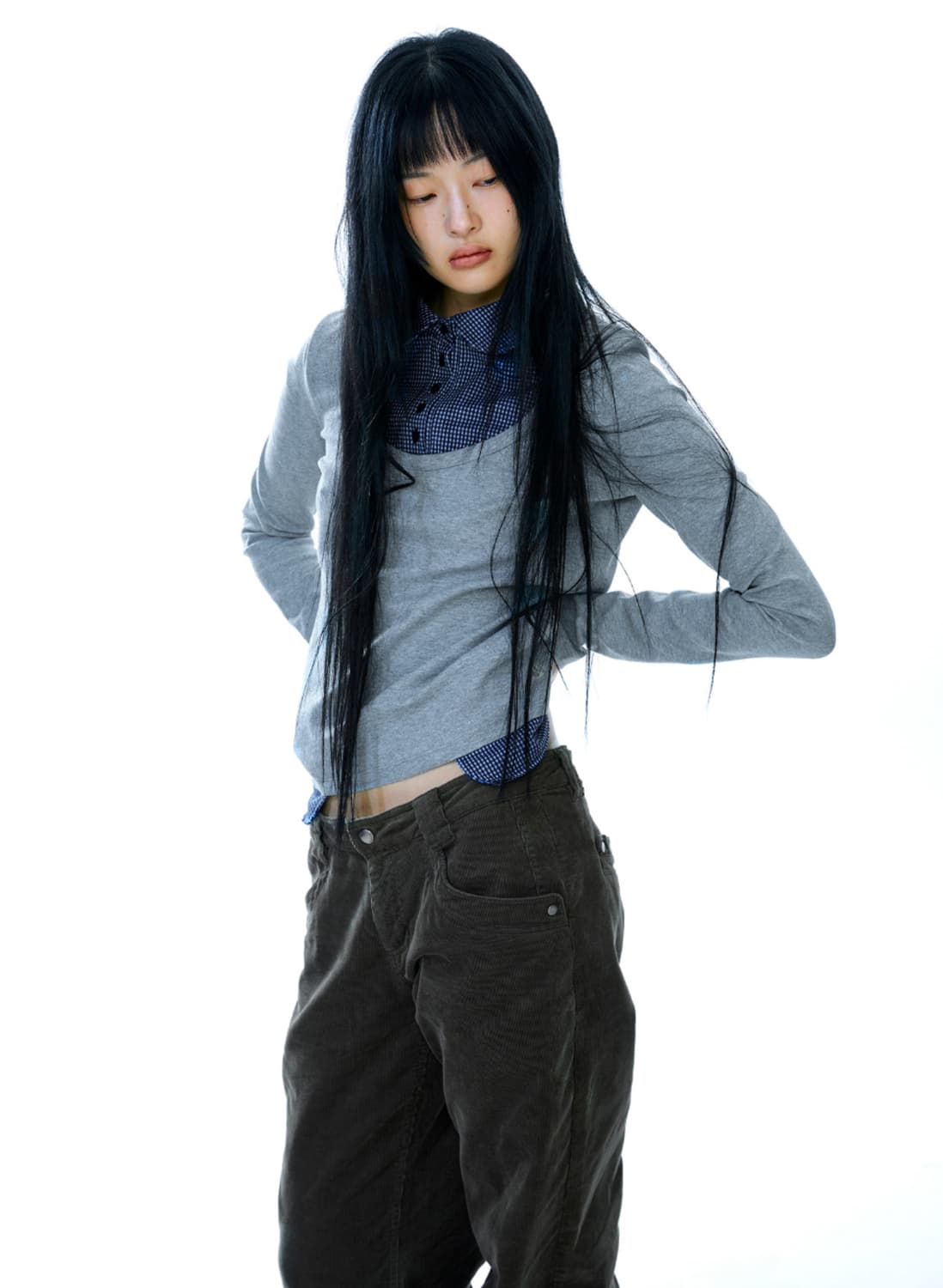 코이세이오 reversible collar long sleeves 상품이미지4
