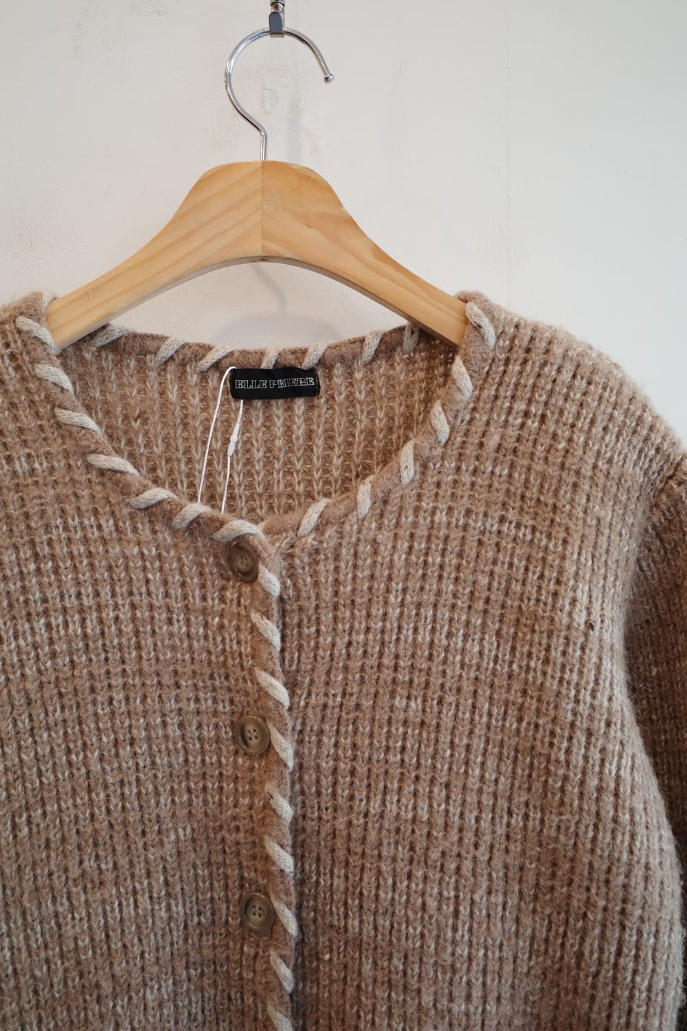 Japan brand 울 가디건 상품이미지2